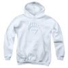Green Lantern - White Lantern Logo Youth Hooded Sweatshirt