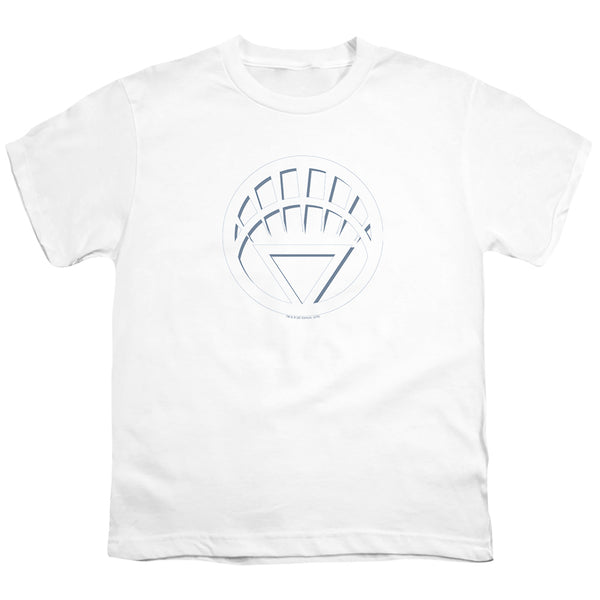 Green Lantern - White Lantern Logo Youth Short Sleeve
