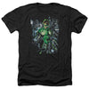 Green Lantern - Surrounded By Death Adult Regular Fit Heather Short Sleeve