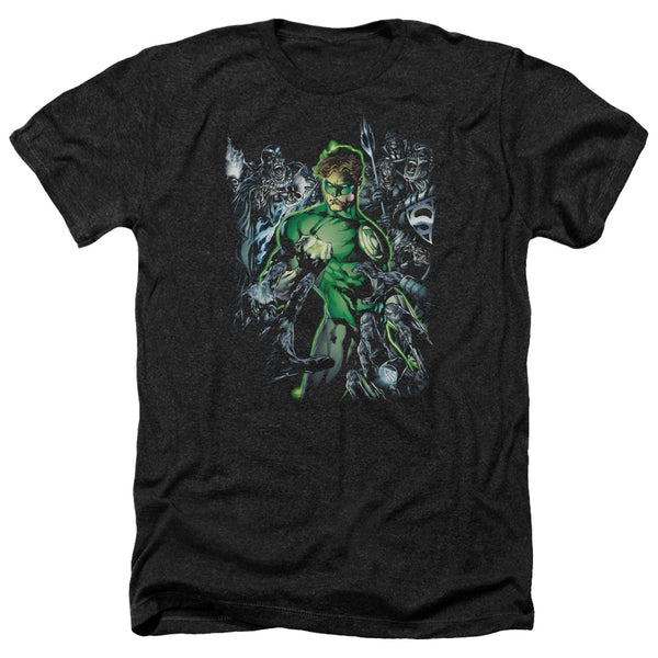 Green Lantern - Surrounded By Death Adult Regular Fit Heather Short Sleeve