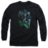 Green Lantern - Black Lantern Batman Adult Long Sleeve