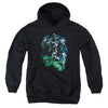 Green Lantern - Black Lantern Batman Youth Hooded Sweatshirt