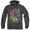 Green Lantern - The New Guardians Adult Heather Hoodie
