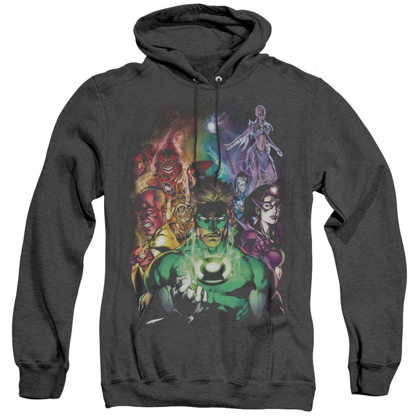 Green Lantern - The New Guardians Adult Heather Hoodie