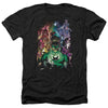 Green Lantern - The New Guardians Adult Regular Fit Heather Short Sleeve