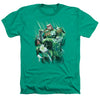 GL - Power Of The Rings Adult Regular Fit Heather Short Sleeve