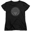 Green Lantern - Black Symbol Women's Short Sleeve