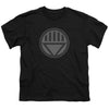 Green Lantern - Black Symbol Youth Short Sleeve