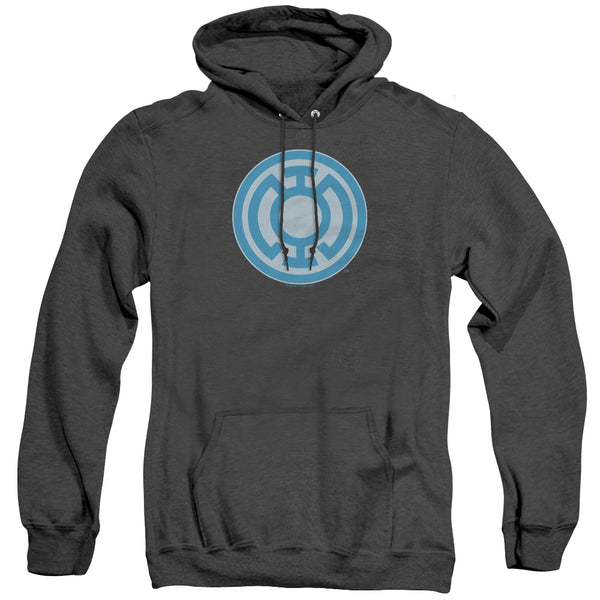 Green Lantern - Blue Symbol Adult Heather Hoodie