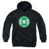 Green Lantern - Green Symbol Youth Hooded Sweatshirt