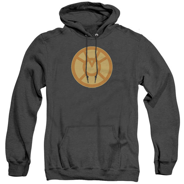 Green Lantern - Orange Symbol Adult Heather Hoodie