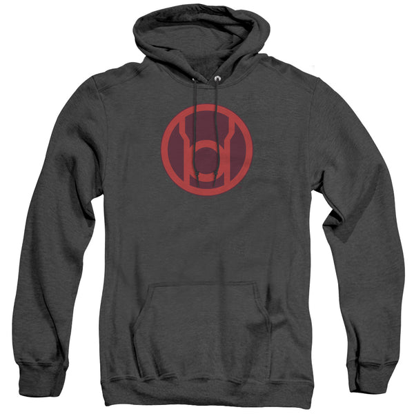 Green Lantern - Red Symbol Adult Heather Hoodie