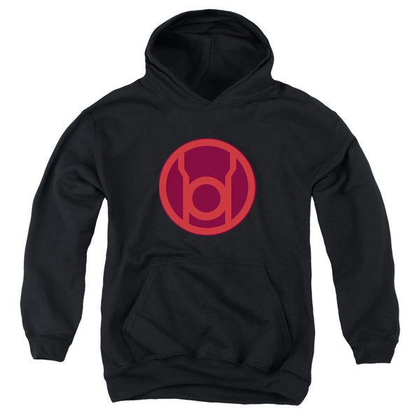 Green Lantern - Red Symbol Youth Hooded Sweatshirt
