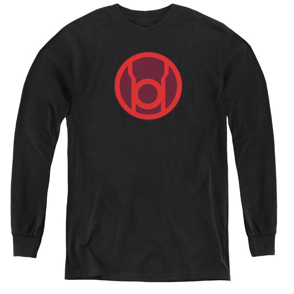 Green Lantern - Red Symbol L - S Youth