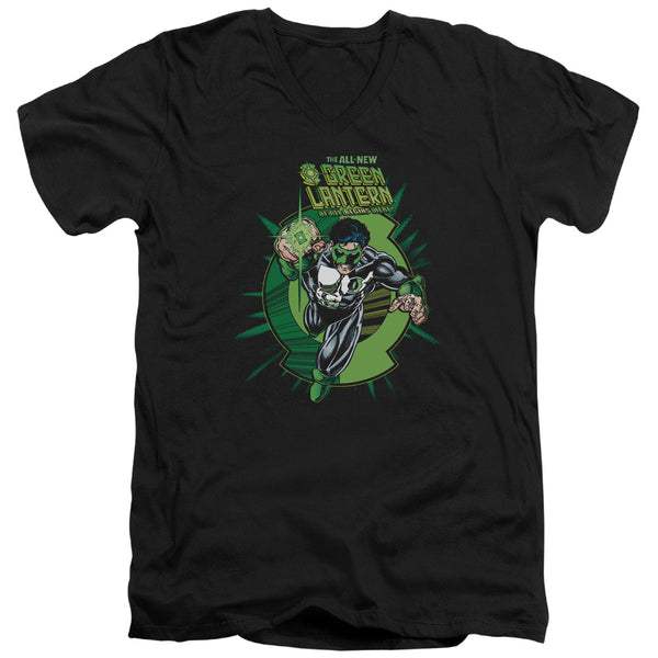 Green Lantern - Rayner Cover Adult Slim Fit V Neck Cotton