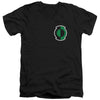 Green Lantern - Kyle Logo Adult Slim Fit V Neck Cotton