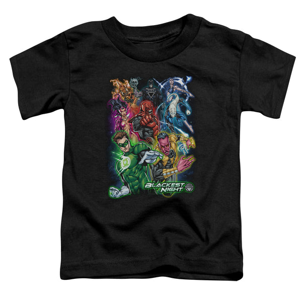 Green Lantern - Blackest Group Toddler Short Sleeve