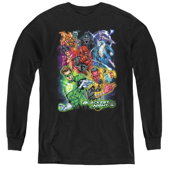 Green Lantern - Blackest Group L - S Youth