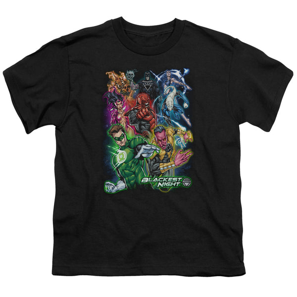 Green Lantern - Blackest Group Youth Short Sleeve