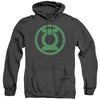 Green Lantern - Green Emblem Adult Heather Hoodie