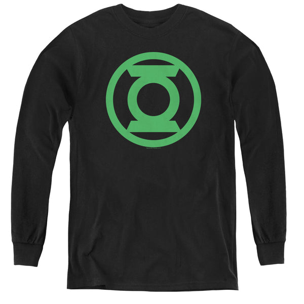Green Lantern - Green Emblem L - S Youth