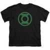 Green Lantern - Green Emblem Youth Short Sleeve