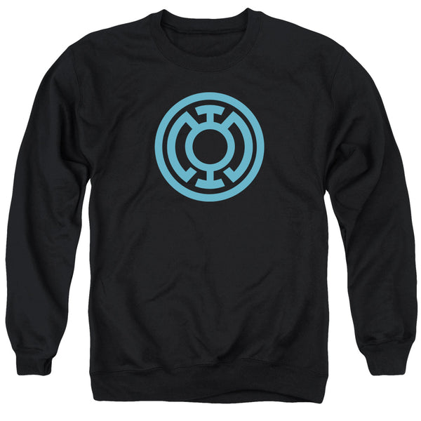 Green Lantern - Lt Blue Emblem Adult Crewneck Sweatshirt