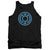 Green Lantern - Lt Blue Emblem Adult Tank Top