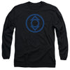 Green Lantern - Blue Emblem Adult Long Sleeve