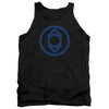 Green Lantern - Blue Emblem Adult Tank Top