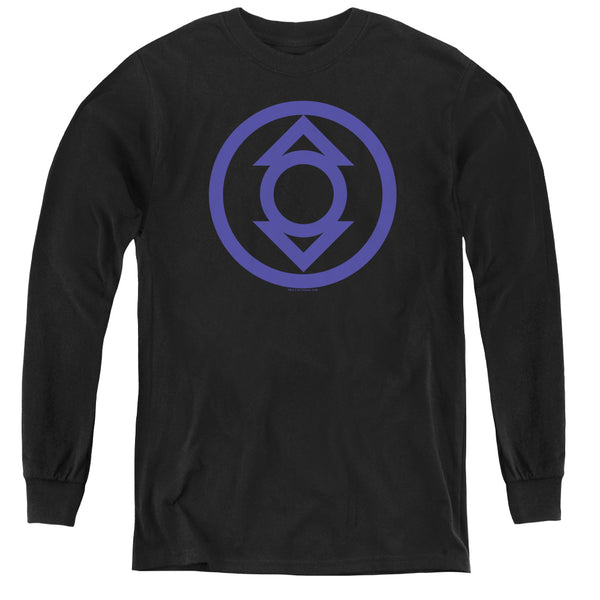 Green Lantern - Blue Emblem L - S Youth