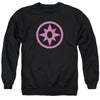 Green Lantern - Pink Emblem Adult Crewneck Sweatshirt