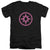 Green Lantern - Pink Emblem Adult Slim Fit V Neck Cotton