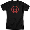 Green Lantern - Red Emblem Adult Tall Fit Short Sleeve