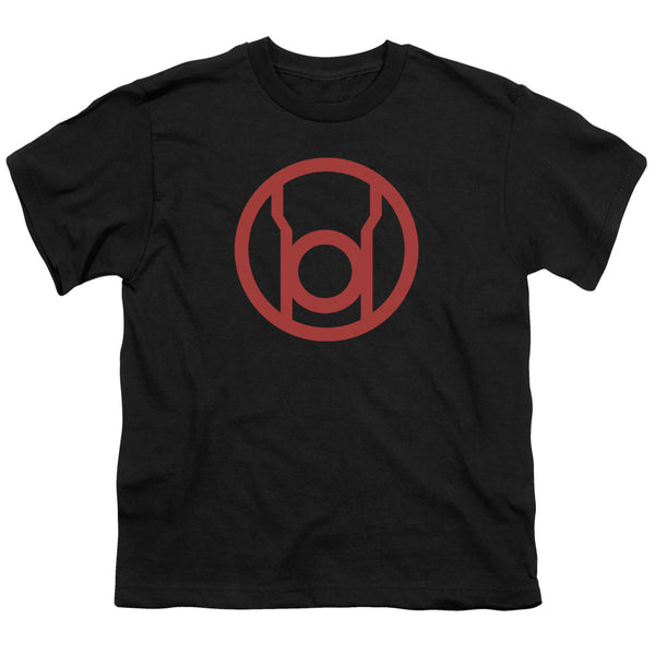 Green Lantern - Red Emblem Youth Short Sleeve