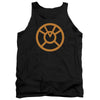 Green Lantern - Orange Emblem Adult Tank Top