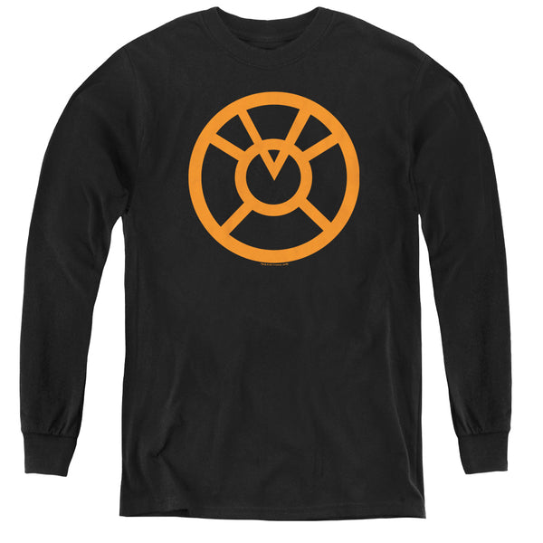 Green Lantern - Orange Emblem L - S Youth
