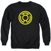 Green Lantern - Yellow Emblem Adult Crewneck Sweatshirt