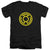 Green Lantern - Yellow Emblem Adult Slim Fit V Neck Cotton