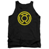 Green Lantern - Yellow Emblem Adult Tank Top