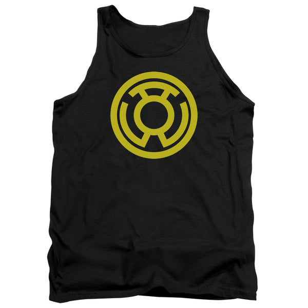 Green Lantern - Yellow Emblem Adult Tank Top