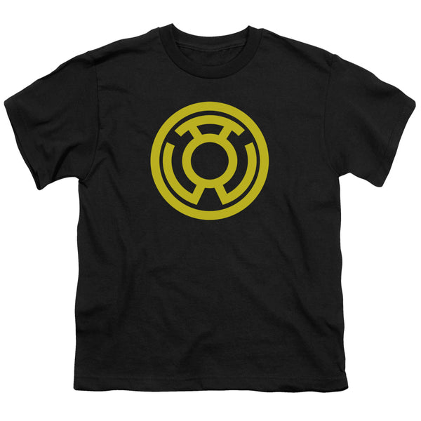 Green Lantern - Yellow Emblem Youth Short Sleeve