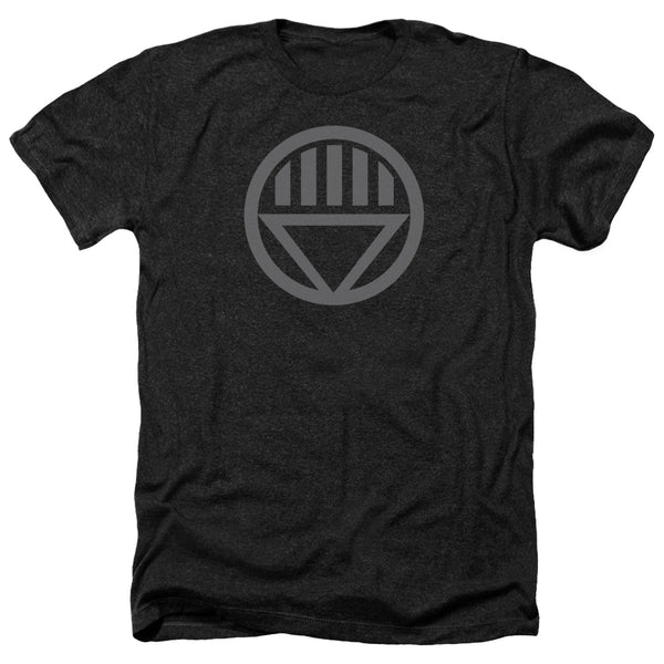 Green Lantern - Grey Emblem Adult Regular Fit Heather Short Sleeve