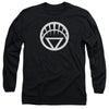 Green Lantern - White Emblem Adult Long Sleeve