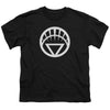 Green Lantern - White Emblem Youth Short Sleeve