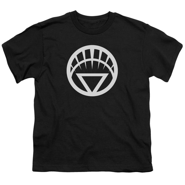 Green Lantern - White Emblem Youth Short Sleeve
