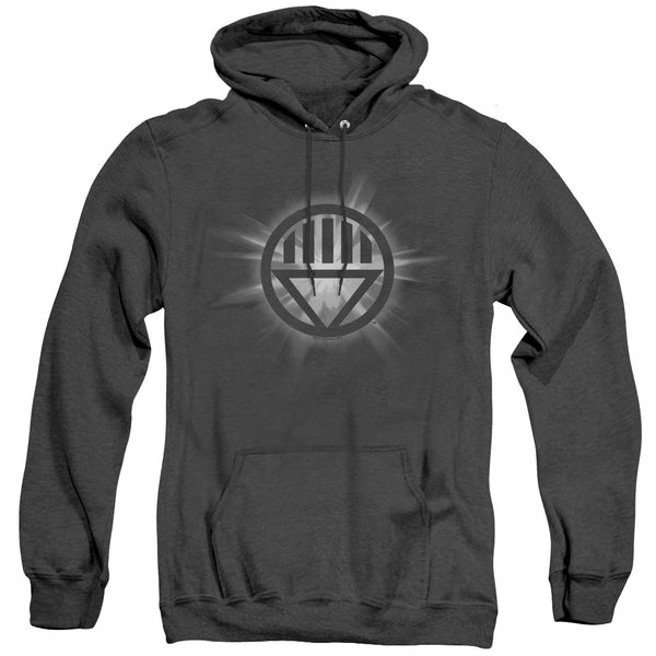 Green Lantern - Black GLow Adult Heather Hoodie