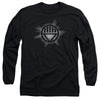 Green Lantern - Black GLow Adult Long Sleeve
