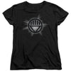 Green Lantern - Black GLow Women's Short Sleeve
