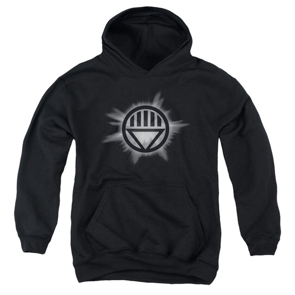 Green Lantern - Black GLow Youth Hooded Sweatshirt